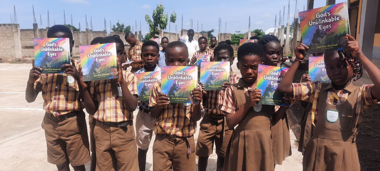 THINKAID FOUNDATION DONATES STORY BOOKS TO ST. BIKHITA SCHOOL COMPLEX ON BEHALF OF MR. WILLIAMS KWABENA HARRISON JNR.